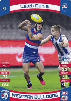 2021 Team Coach AFL #61 Caleb Daniel Front